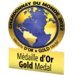 Златен медал Chardonnay Du Monde 2022 реколта 2019