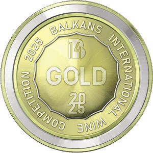 Златен медал BIWC 2025 реколта 2024